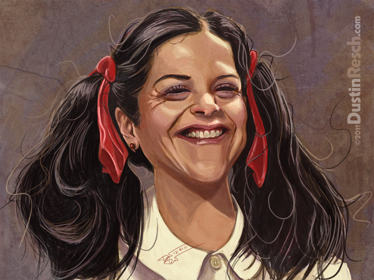 d0gDraW | Dustin Resch: The lovely and talented Gilda Radner